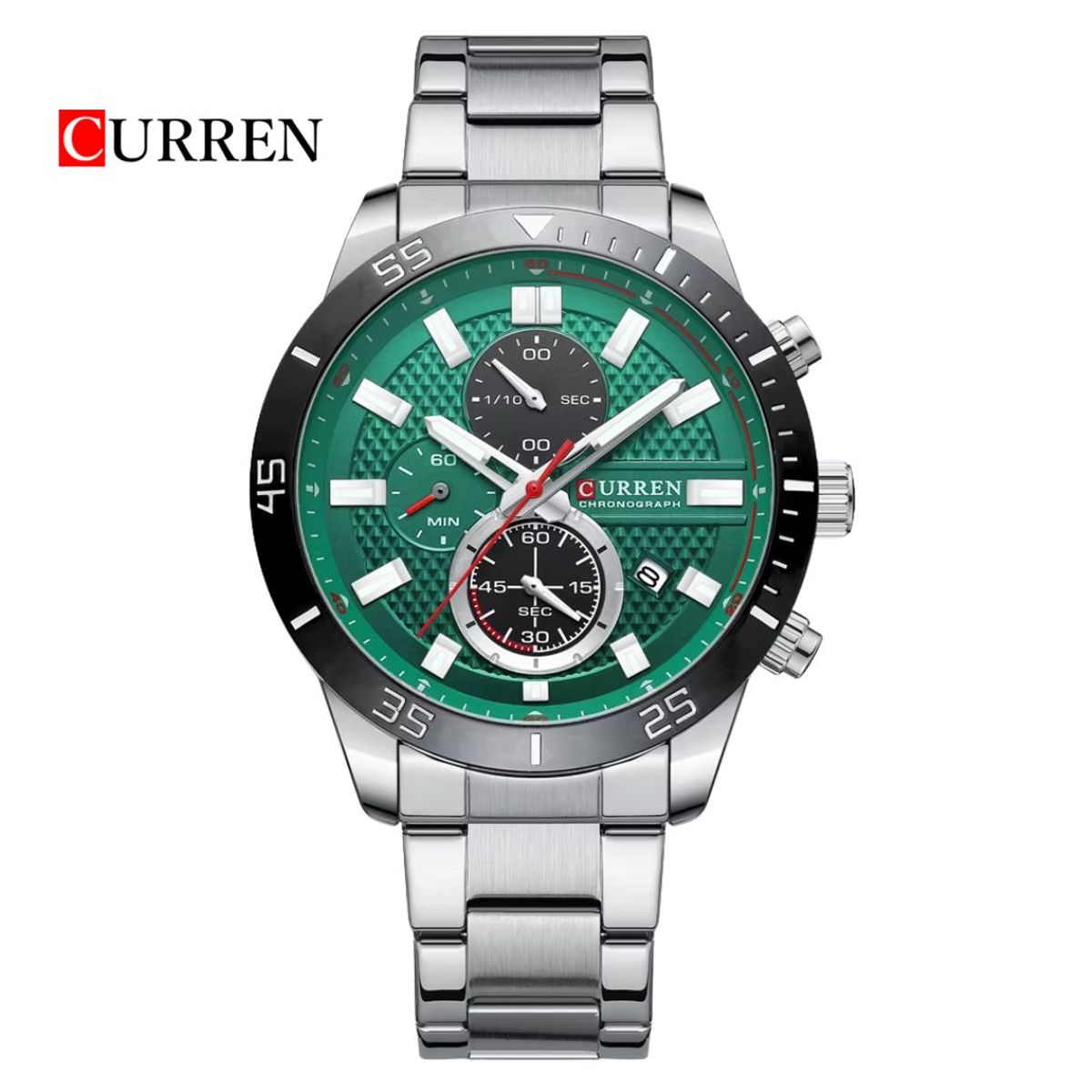 CURREN - Reloj CURREN Cronógrafo 8417 Para Hombre - Verde