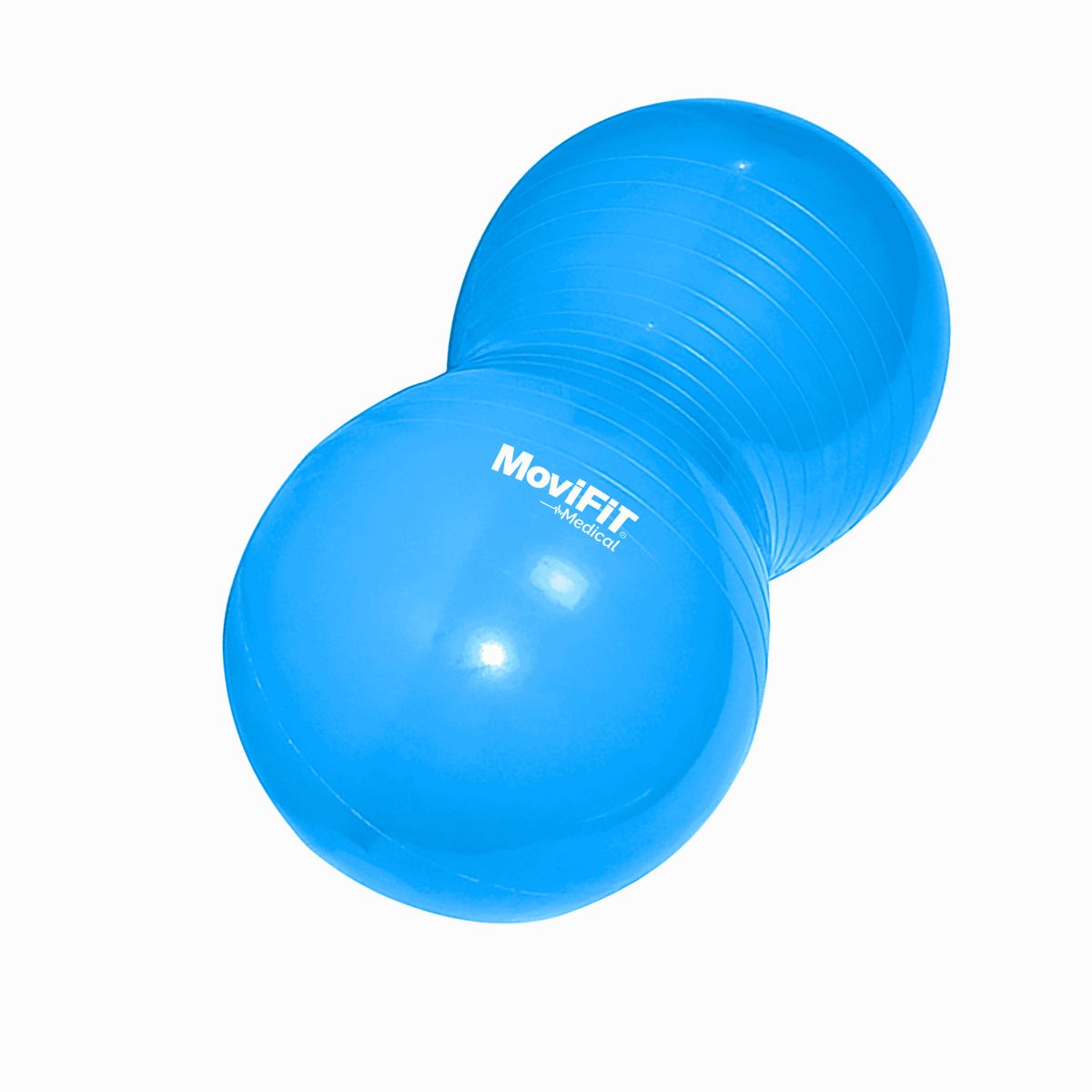 MOVIFIT - Balón De Pilates y Rehabilitación Tipo Nuez 85x35cm PVC Azul