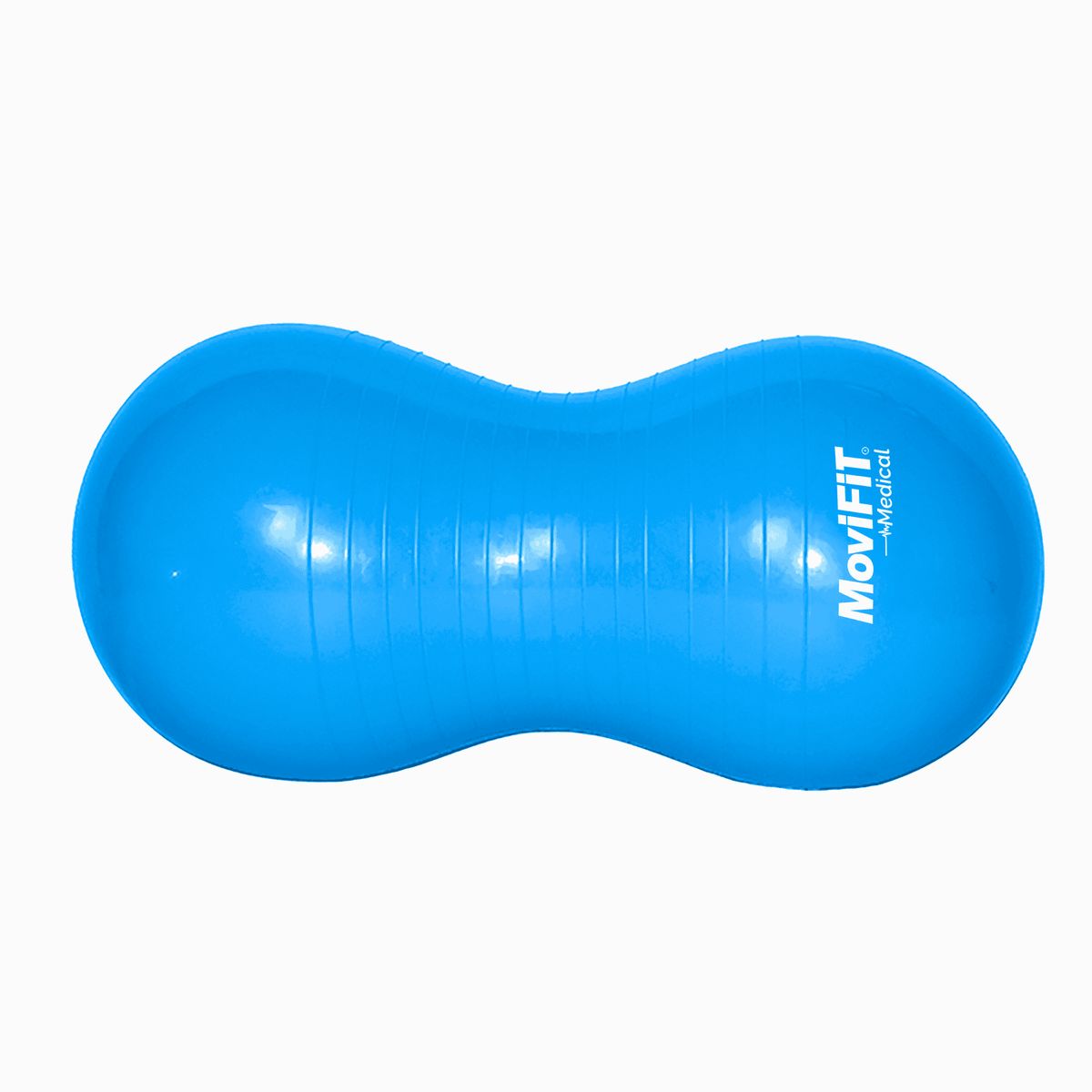 MOVIFIT - Balón De Pilates y Rehabilitación Tipo Nuez 85x35cm PVC Azul