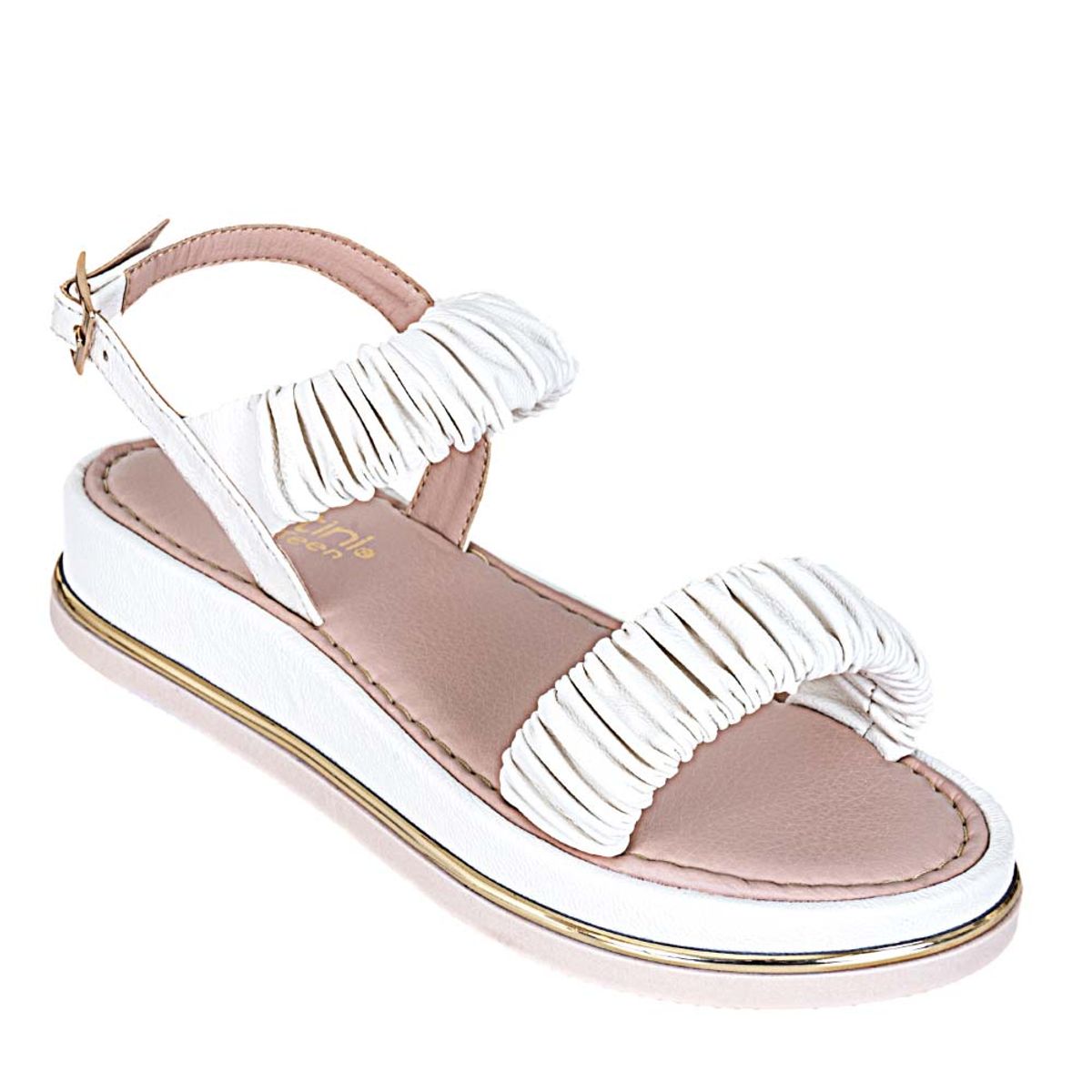 FRATTINI - Sandalia de Niña marca FRATTINI en Color BLANCO   SANDBOLIS