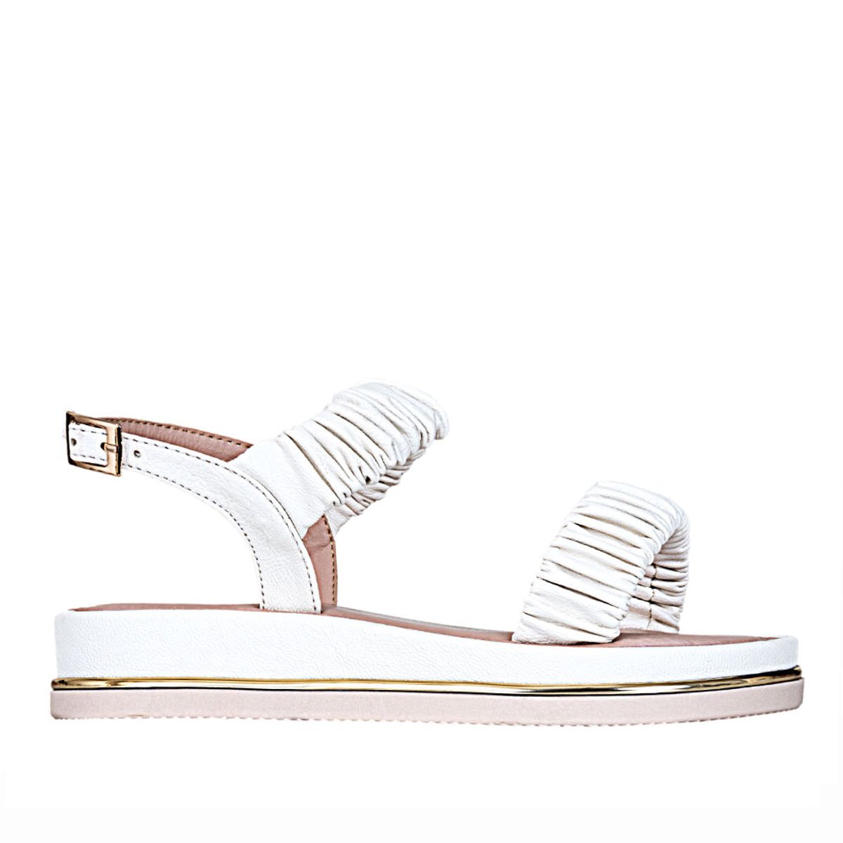 FRATTINI - Sandalia de Niña marca FRATTINI en Color BLANCO   SANDBOLIS