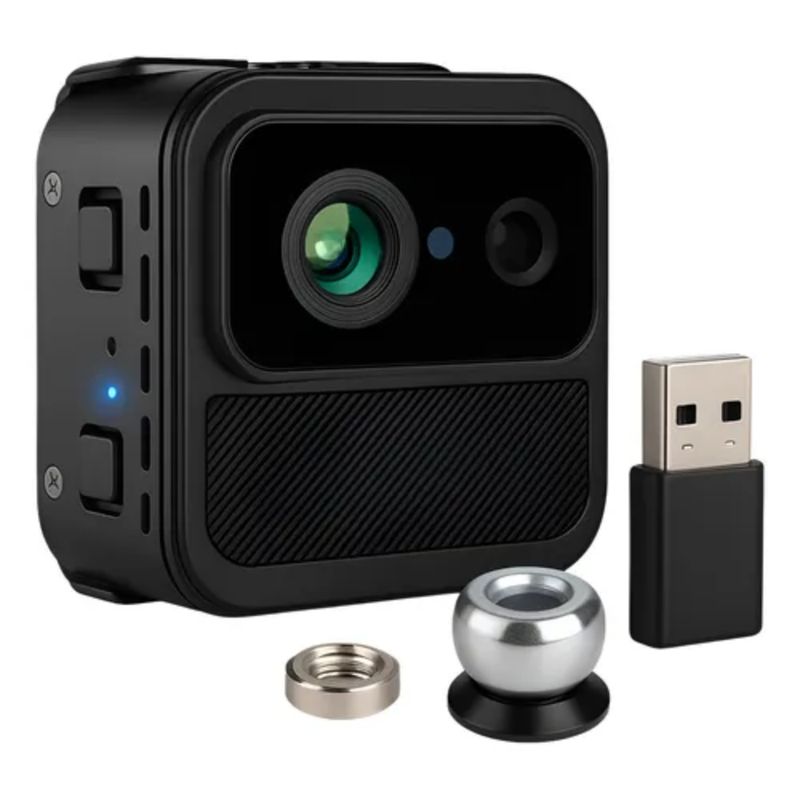 TECNOHOGAR JS - Mini Camara Espia Seguridad Vision Nocturna Inalambrica Wifi
