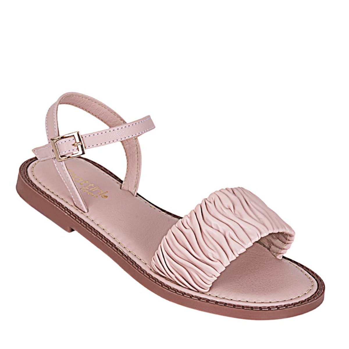 FRATTINI - Sandalia de Niña marca FRATTINI en Color NUDE   SANDBONNA