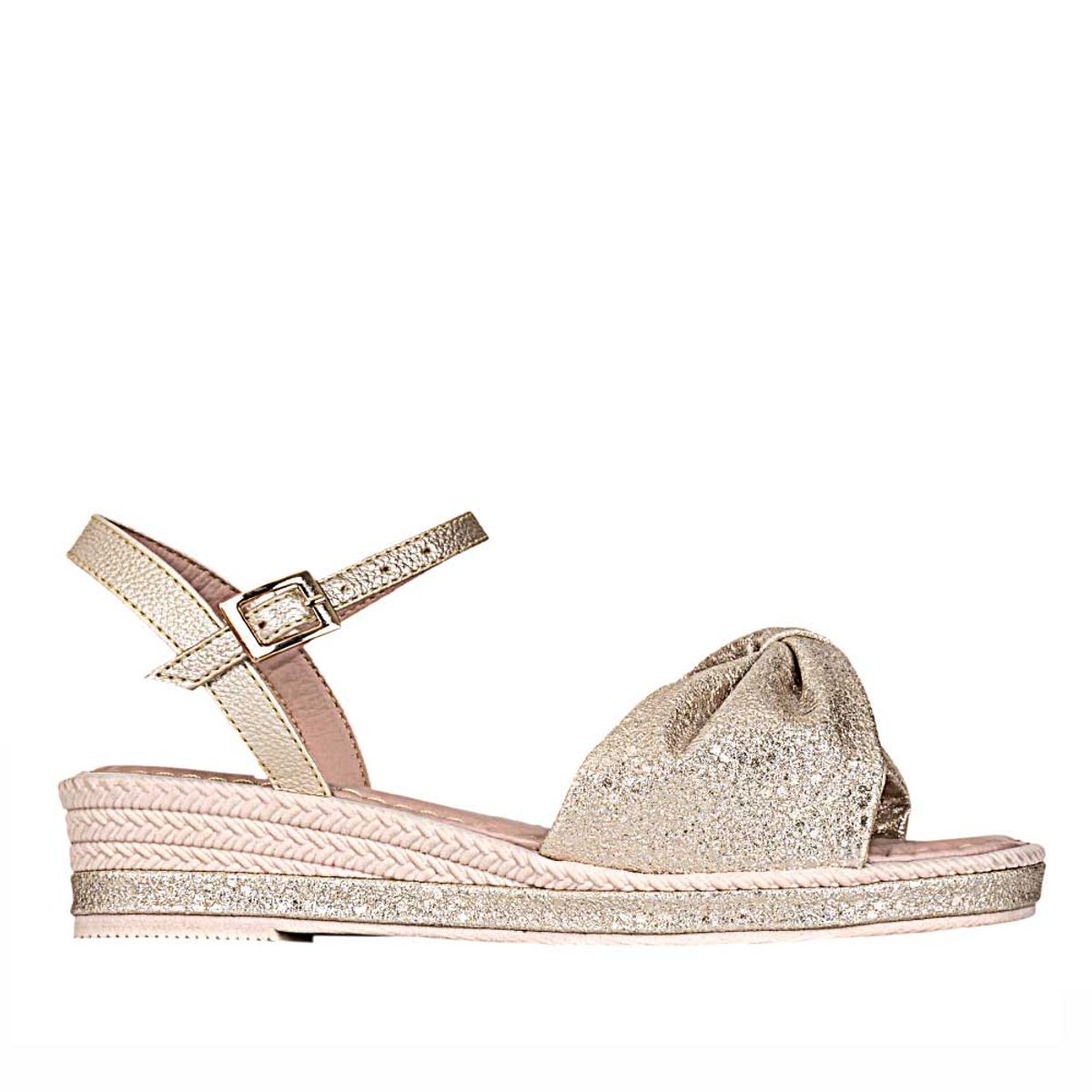 FRATTINI - Sandalia de Niña marca FRATTINI en Color DORADO   SANDBOSTI