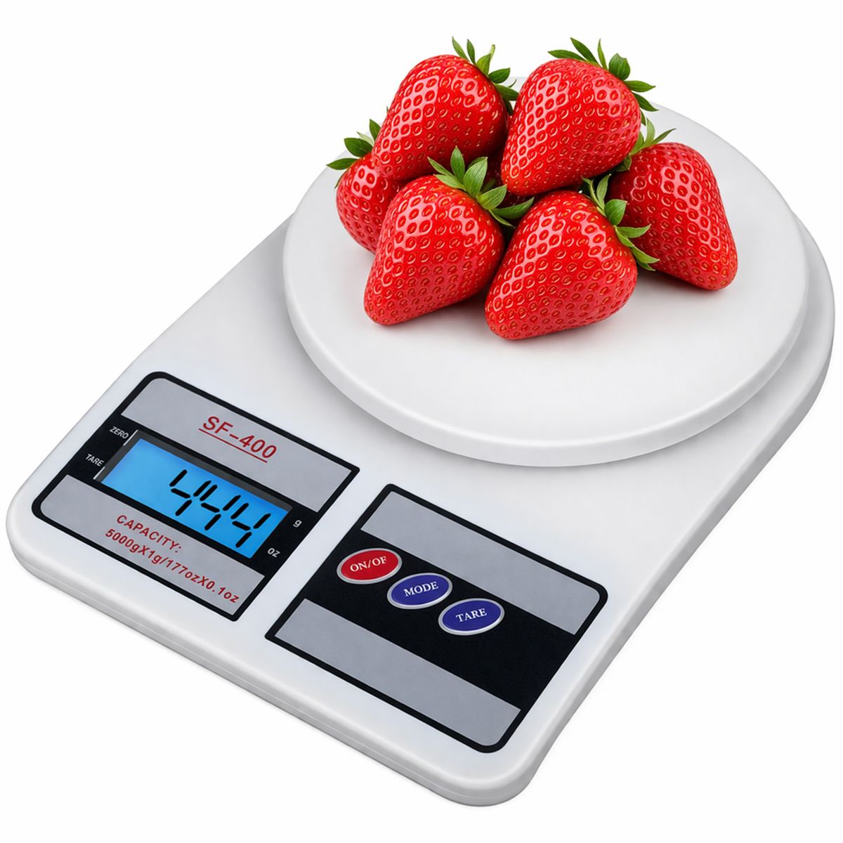 ONE PIXEL - Balanza Gramera De Cocina Digital Electronic SF-400