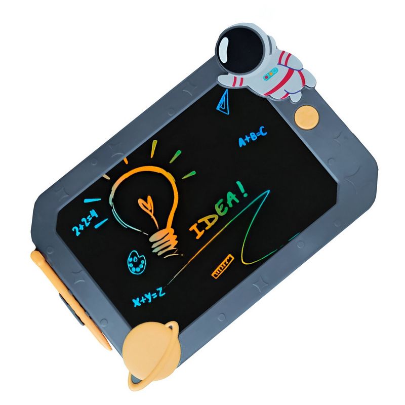 GENERICO - Tablero Mágico Astronauta Lcd Colores Tabla Dibujo + Lapiz