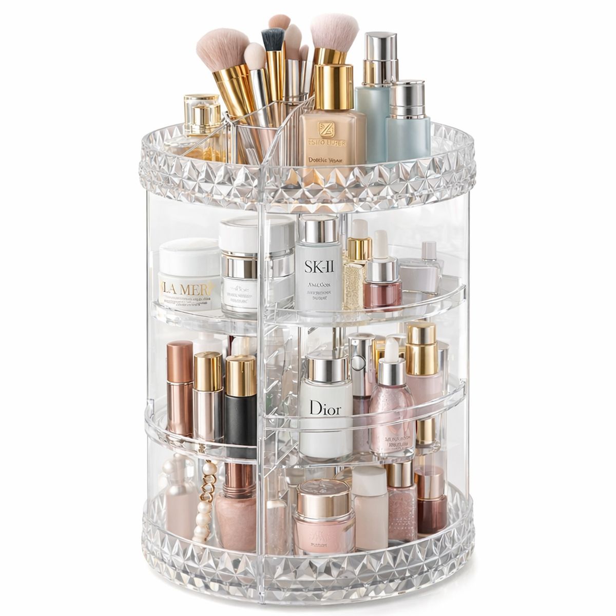 ONE PIXEL - Organizador De Maquillaje Y Cosmeticos 360° Multiusos Facil Instalacion