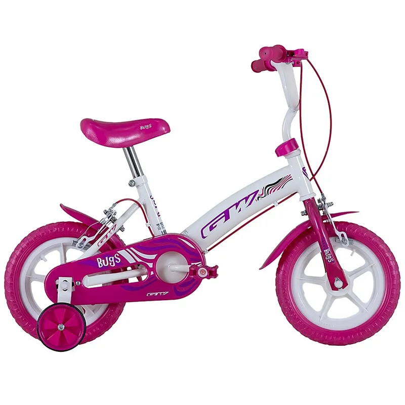 GW - Bicicleta Niño Niña Rin 12 Con Ruedas Auxiliares