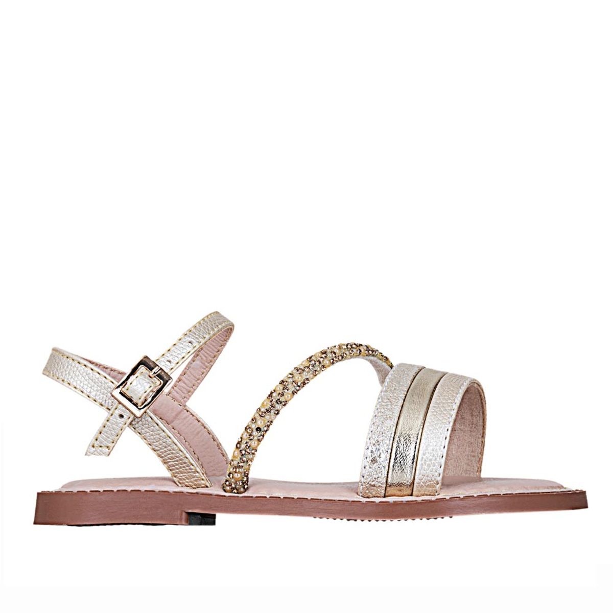 GUMBALL - Sandalia de Niña marca GUMBALL en Color DORADO   SANDBOTI