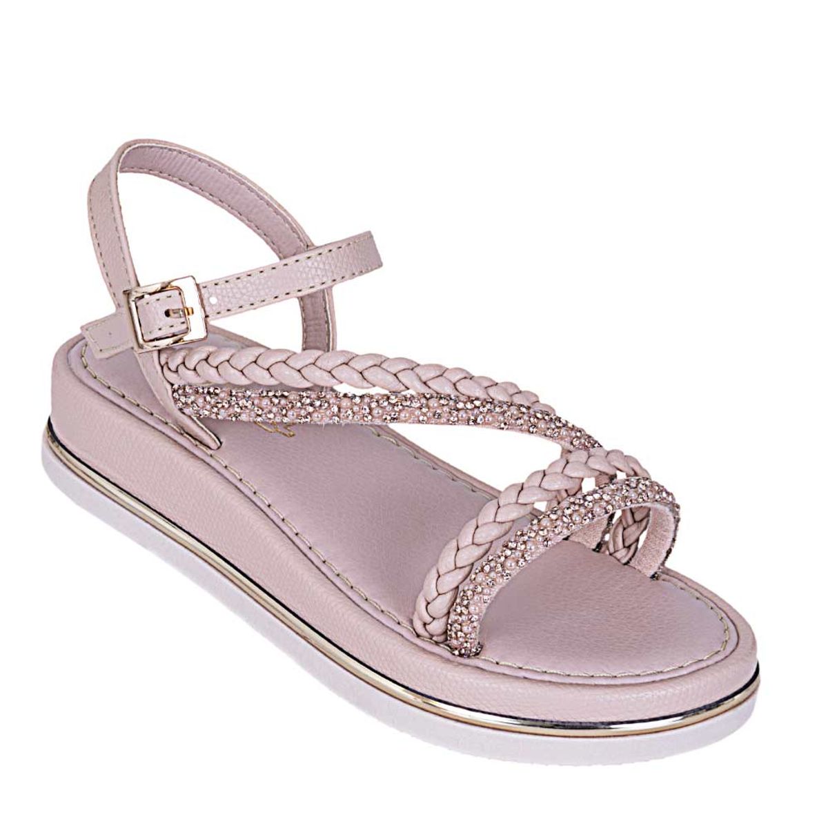 GUMBALL - Sandalia de Niña marca GUMBALL en Color NUDE   SANDBORA