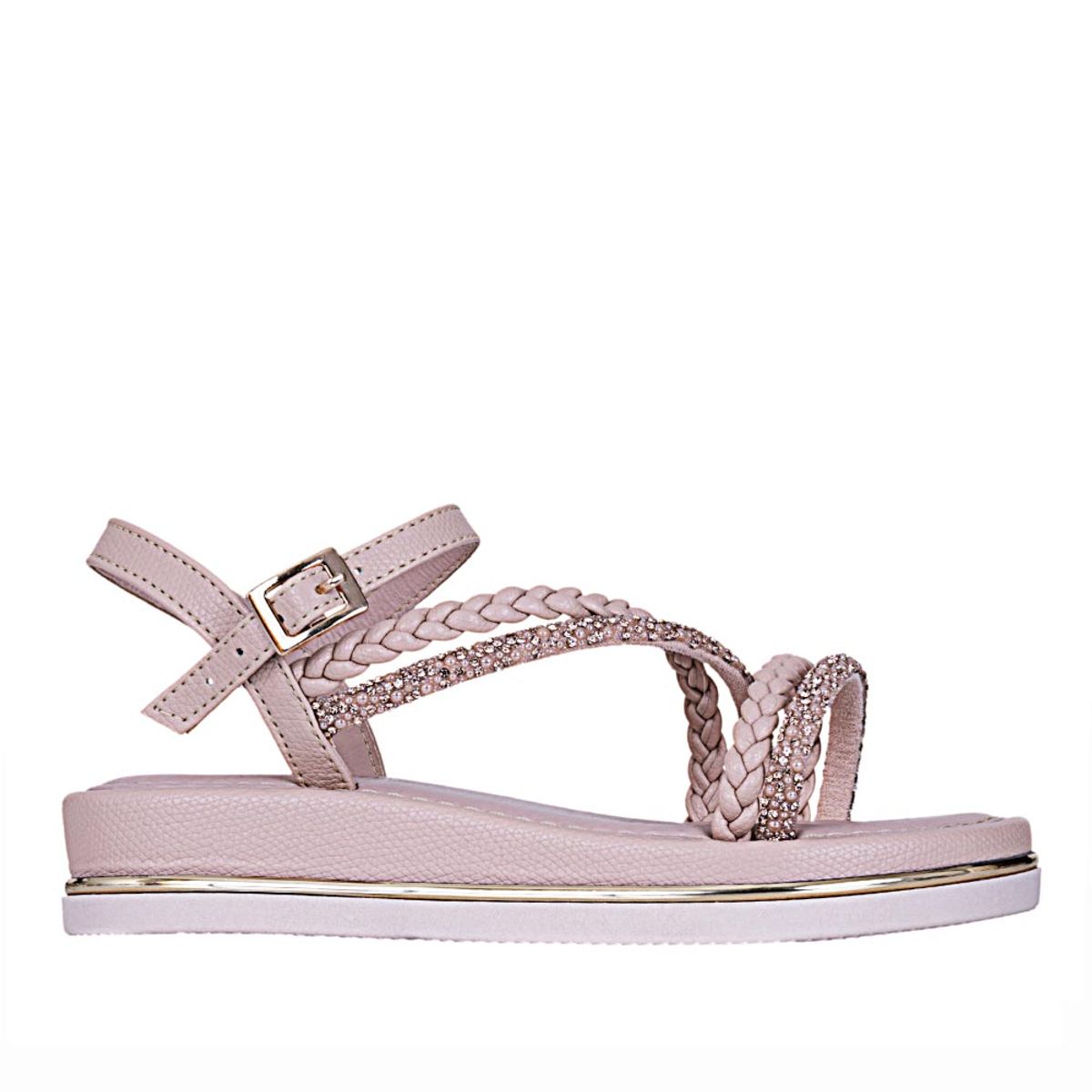 GUMBALL - Sandalia de Niña marca GUMBALL en Color NUDE   SANDBORA