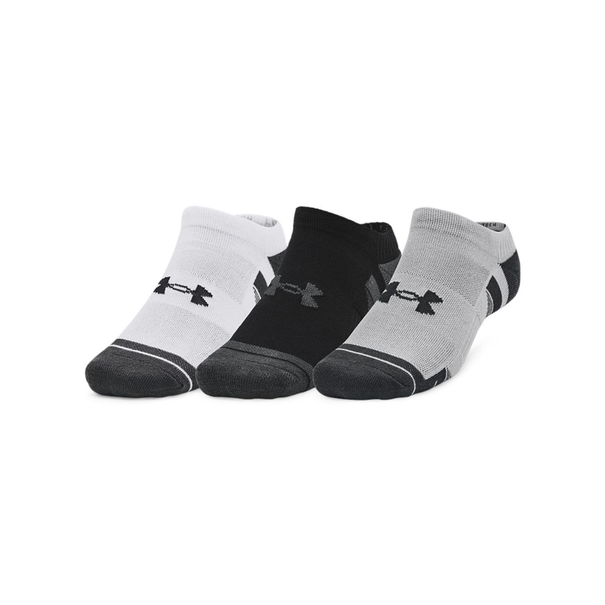 UNDER ARMOUR - Medias Hombre UNDER ARMOUR PRFRMNC TECH 3PK NS Gris UNDER ARMOUR