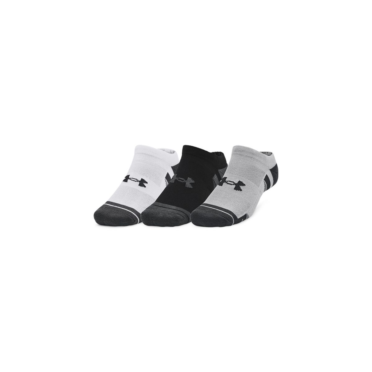 UNDER ARMOUR - Medias Hombre UNDER ARMOUR PRFRMNC TECH 3PK NS Gris UNDER ARMOUR