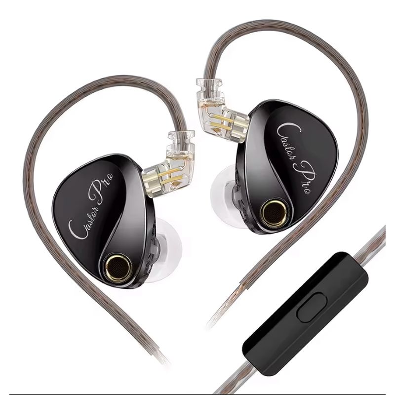 KZ - KZ CASTOR PRO BASS Audífonos con micrófono