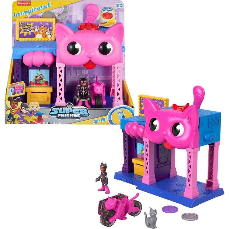 IMAGINEXT - Set Cueva Fisher-Price Imaginext DC Super Friends Catwoman