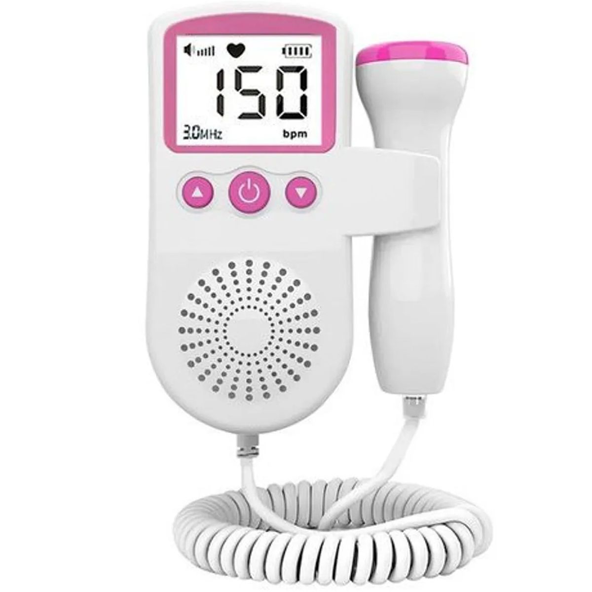 ONE PIXEL - Monitor Latidos Fetales Ultrasonido Corazón Bebé 2.5 Mhz