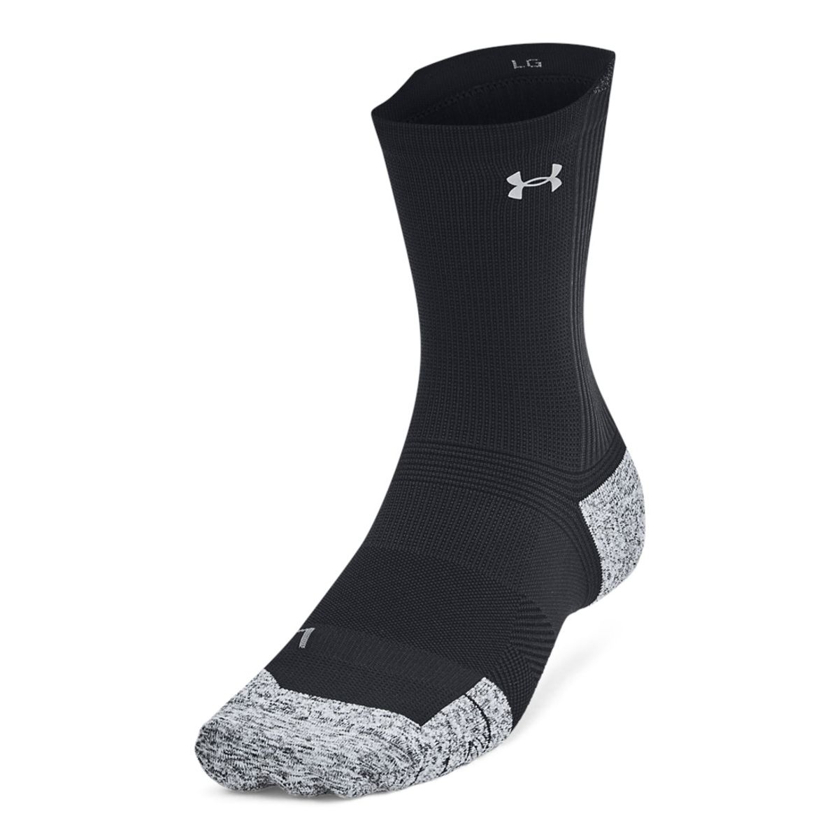 UNDER ARMOUR - Medias Unisex Under Armour AD RUN CUSHN 3P CREW Negro UNDER ARMOUR