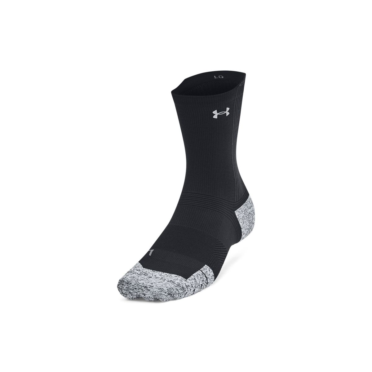 UNDER ARMOUR - Medias Unisex Under Armour AD RUN CUSHN 3P CREW Negro UNDER ARMOUR