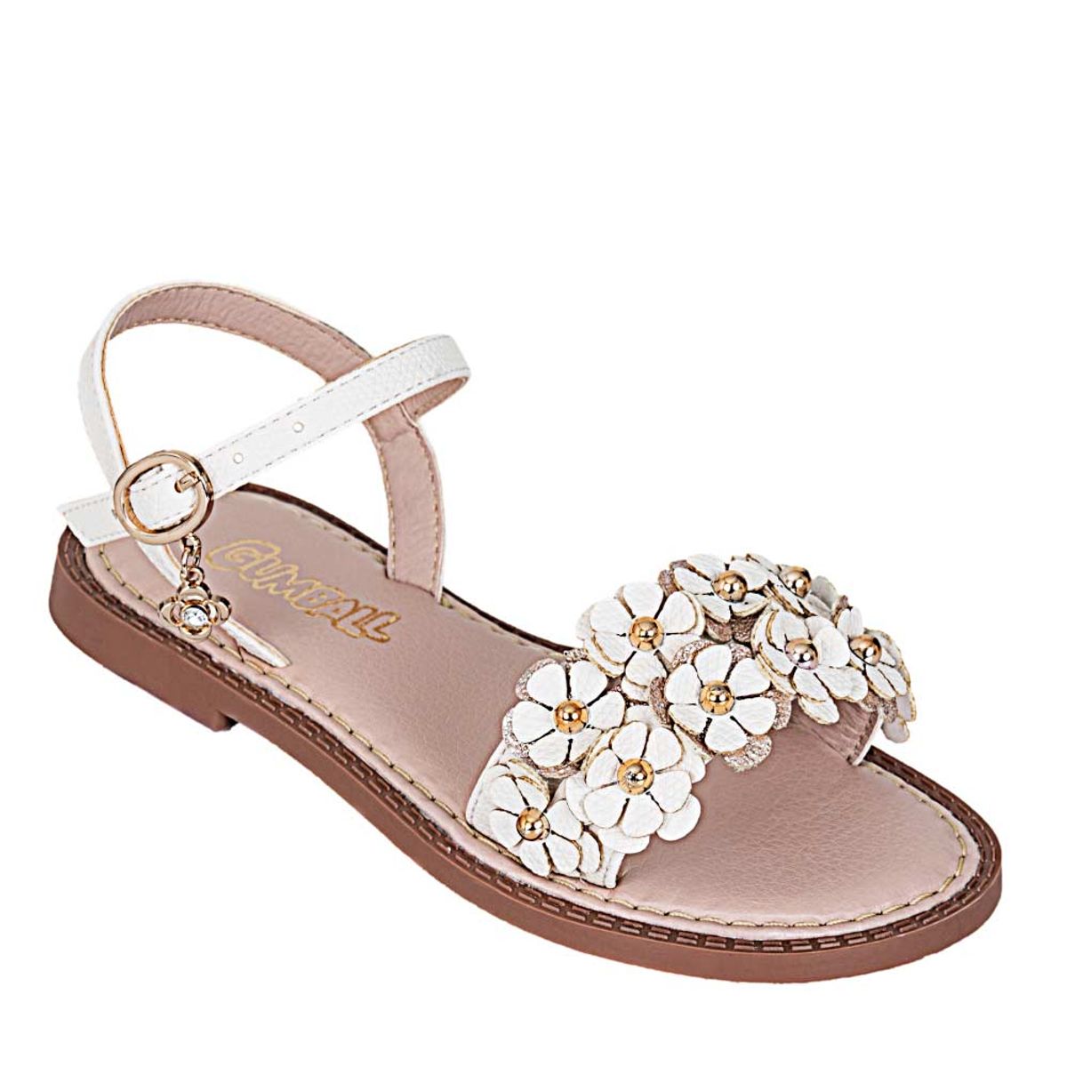 GUMBALL - Sandalia de Niña marca GUMBALL en Color CREMA   SANDBODY