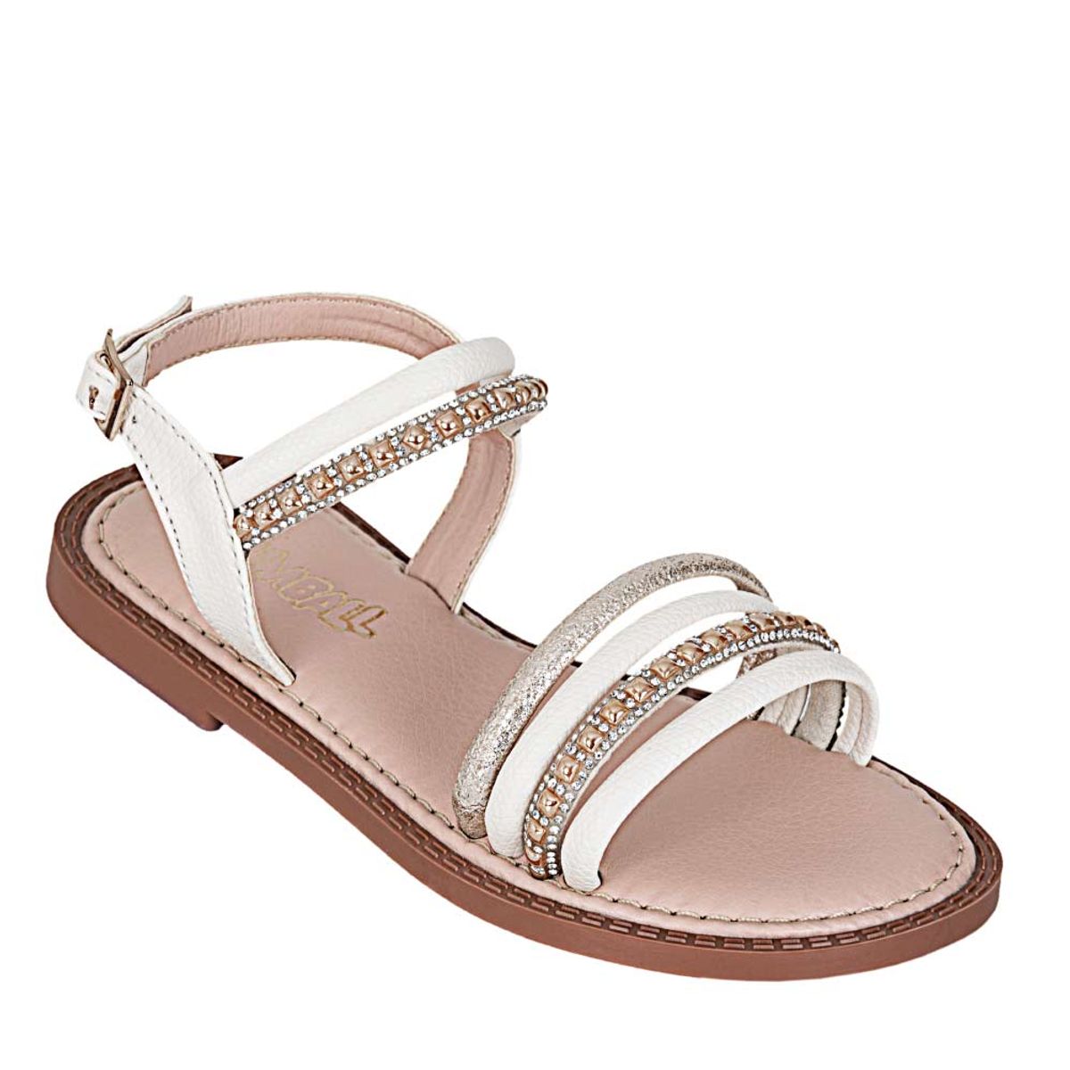 GUMBALL - Sandalia de Niña marca GUMBALL en Color CREMA   SANDBOLCA