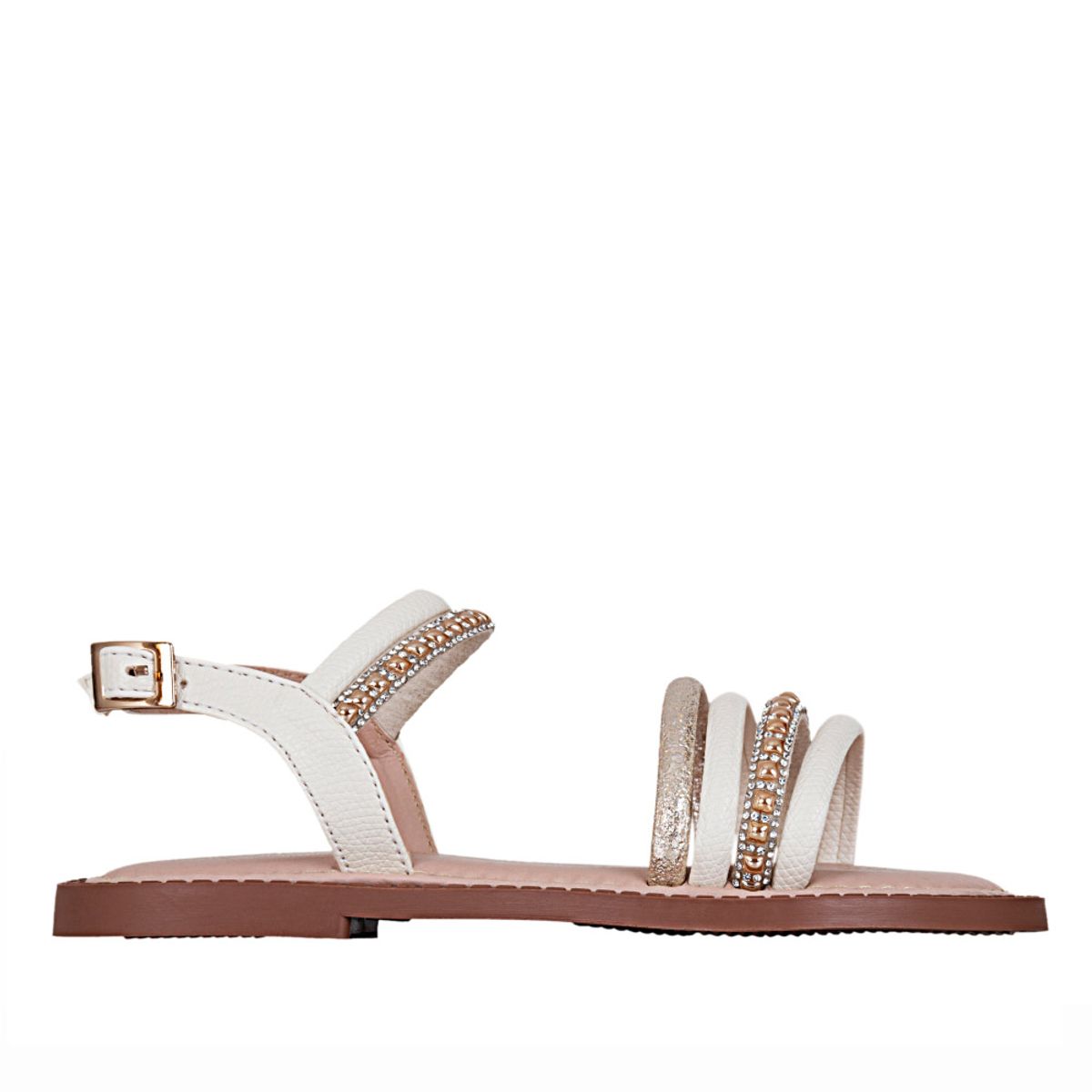 GUMBALL - Sandalia de Niña marca GUMBALL en Color CREMA   SANDBOLCA