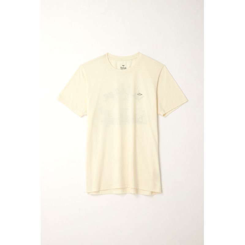 TENNIS - Camiseta básica crudo para hombre