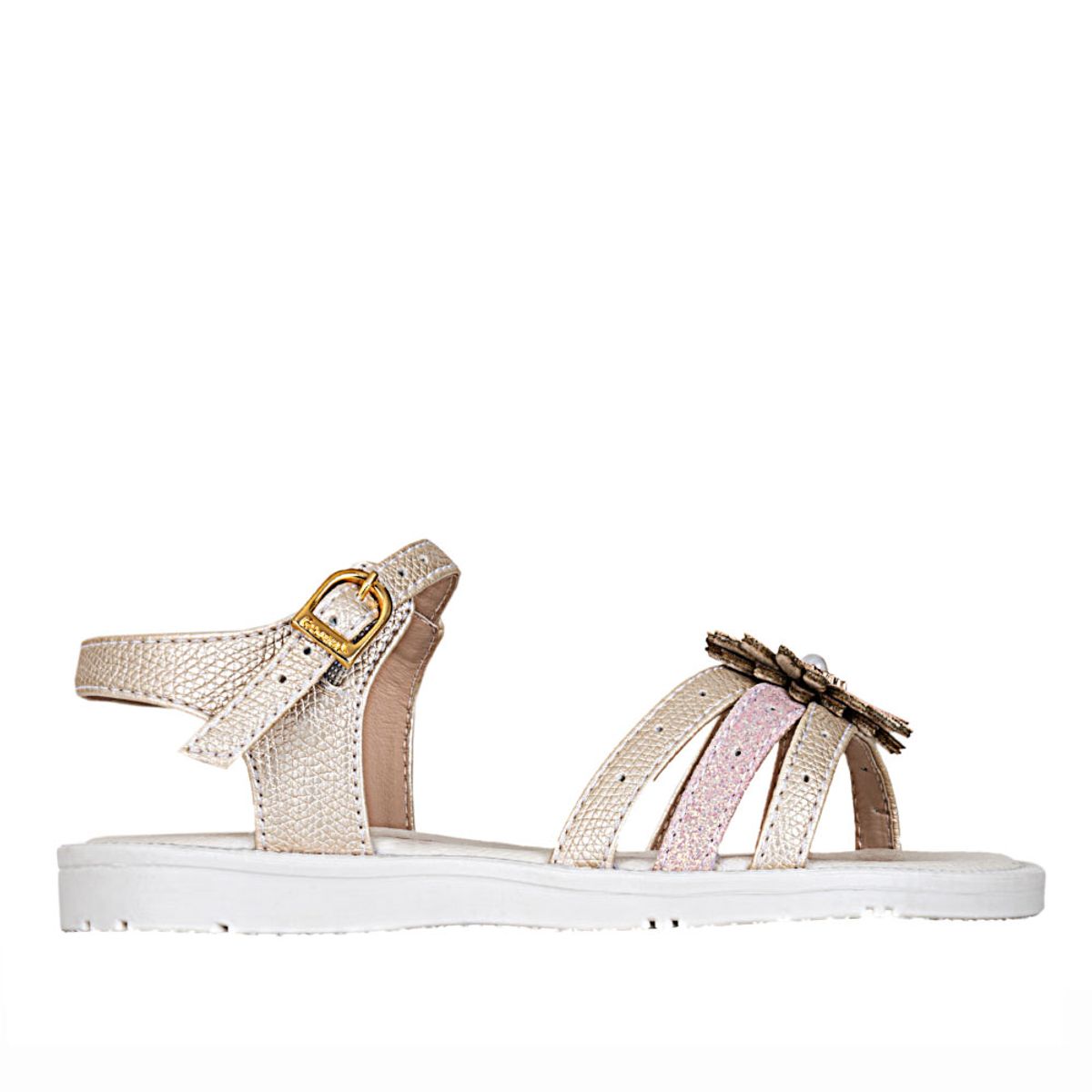 GUMBALL - Sandalia de Niña marca GUMBALL en Color DORADO ROSADO   SANDBERONICA