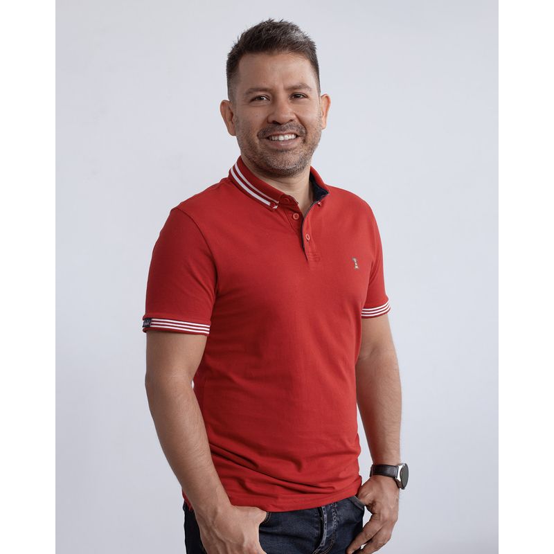 APOSTOL QC - POLO ROJA HOMBRE APOSTOL QC