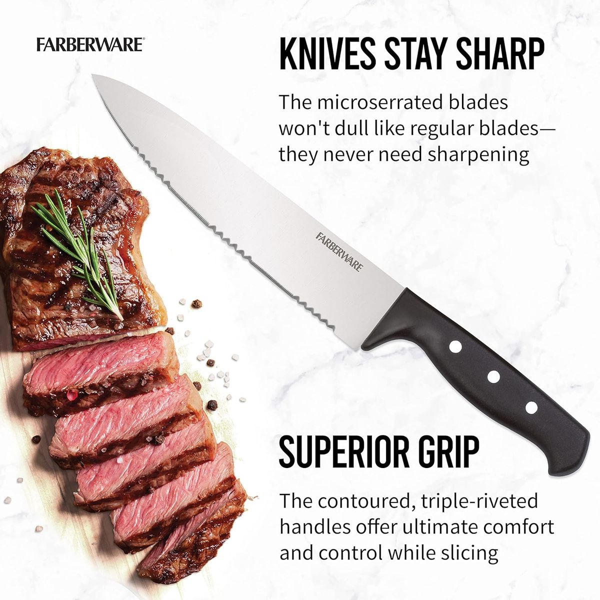 USA - Juego De Cuchillos Y Herramientas Para Cocina Con Base