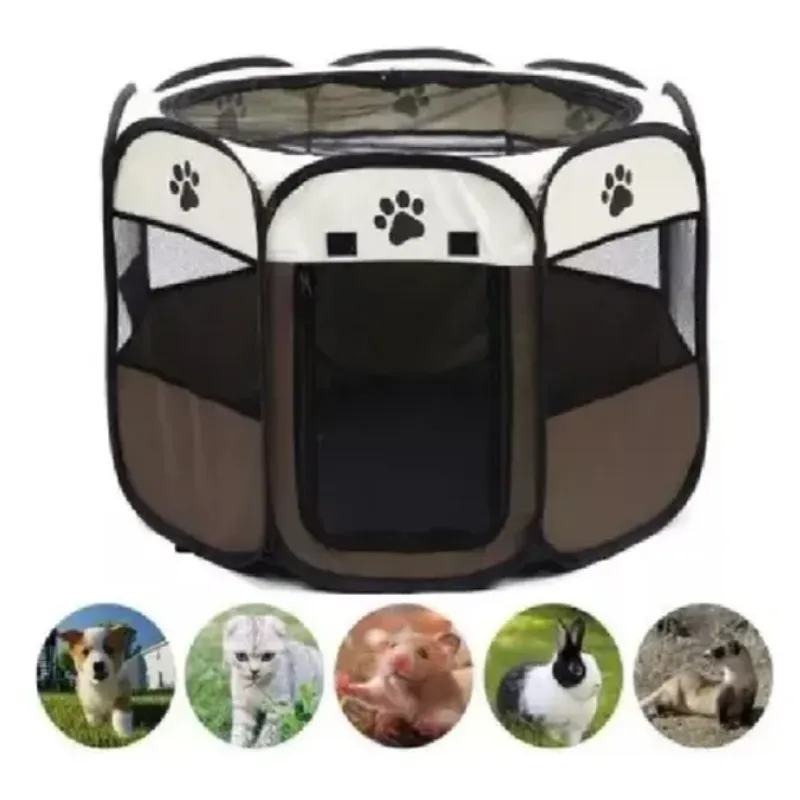 ORIGINAL HEALTH - CORRAL PLEGABLE PARA MASCOTAS MULTIFUNCIONAL PERROS Y GATOS