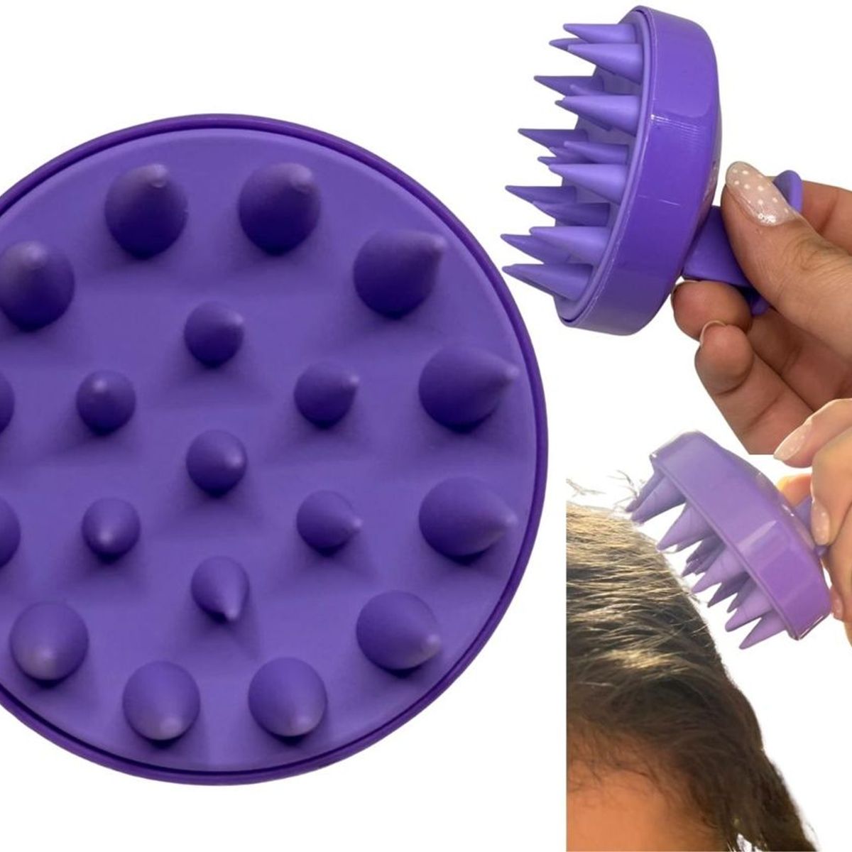 MAZUGI - Cepillo Masajeador Capilar Crecimiento Cabello Shampoo pelo