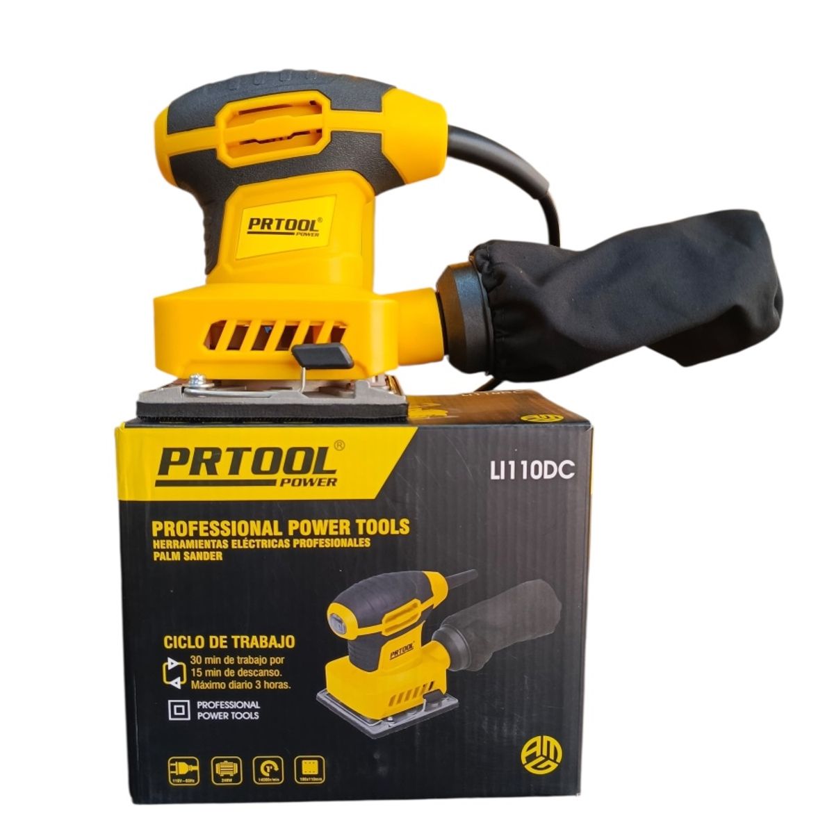 PROTOOL - Lijadora Eléctrica 110v Lija cuadrada