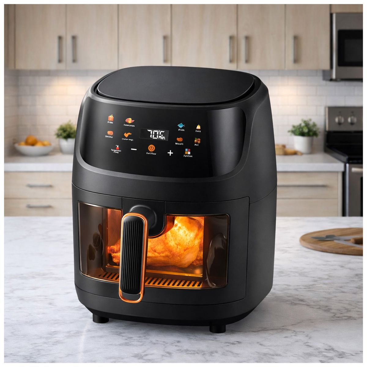ONE PIXEL - Freidora De Aire Sin Aceite 12 Litros Air Fryer Esential