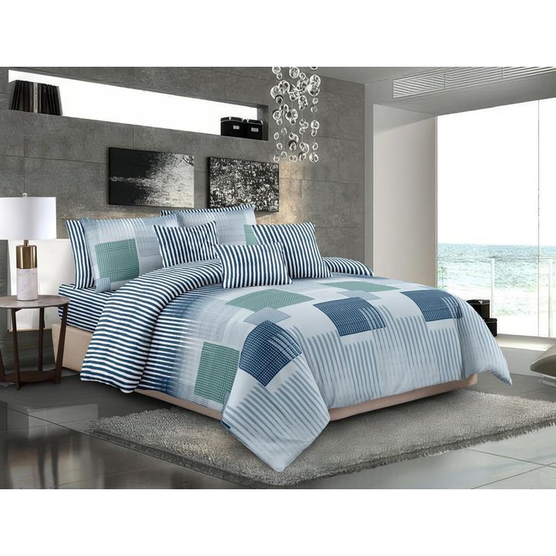 SIRENITAS - Juego de sabanas Cama King Kansas 40 cm alto
