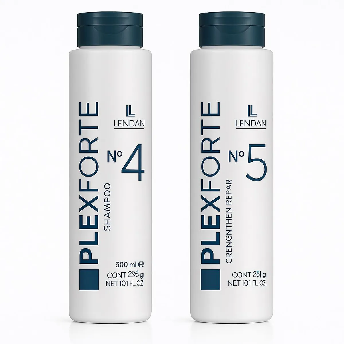 LENDAN - Kit Shampo + Acondicionador Lendan Plex Forte 300ml