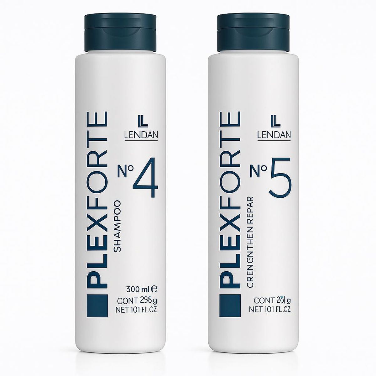 LENDAN - Kit Shampo + Acondicionador Lendan Plex Forte 300ml