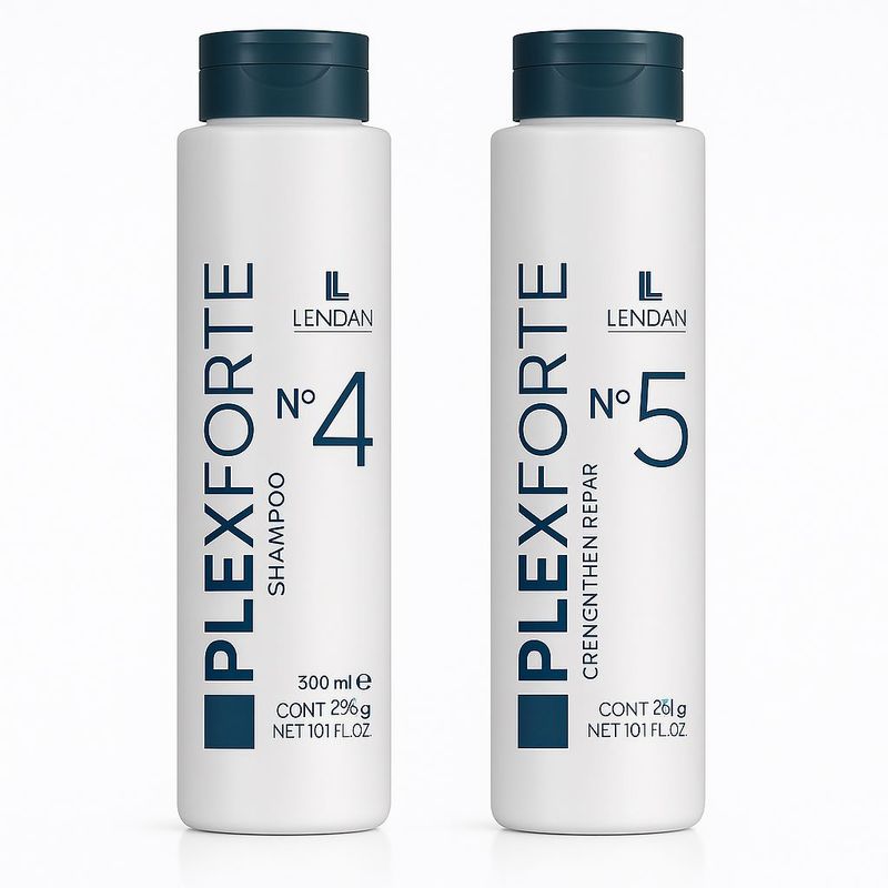 LENDAN - Kit Shampo + Acondicionador Lendan Plex Forte 300ml