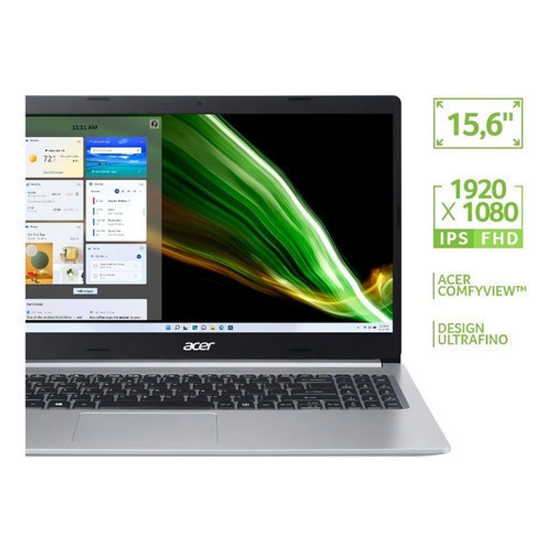 ACER - Portátil Acer Intel I5 8 Gb 512 Gb Ssd Windows 11 A515-54-58z4