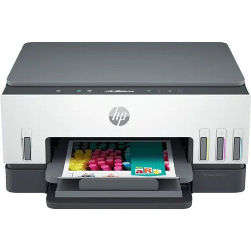 HP - Impresora Multifuncional Hp Tank 670 12 Ppm Color Blancogris