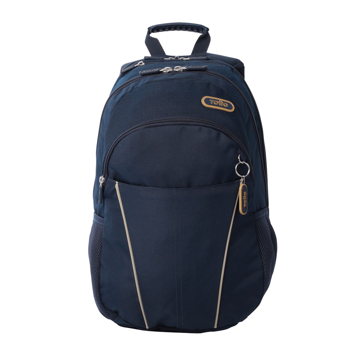 TOTTO - Morral Universitario Porta PC 15.4" Cambri Azul Mujer