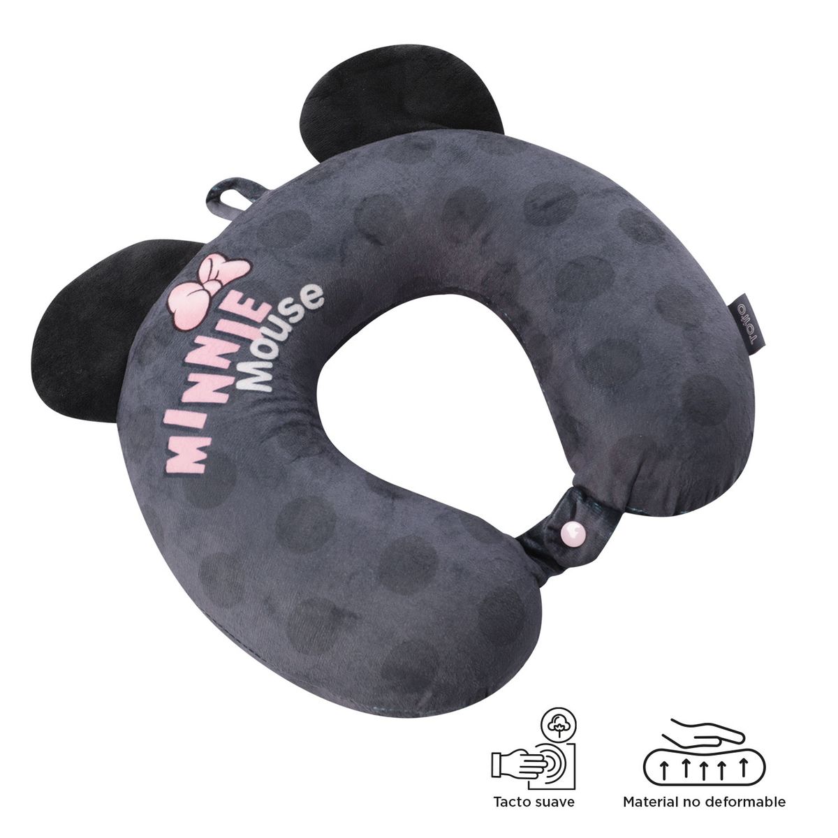 TOTTO - Almohada de viaje para Mujer Minnie Vintage Morado