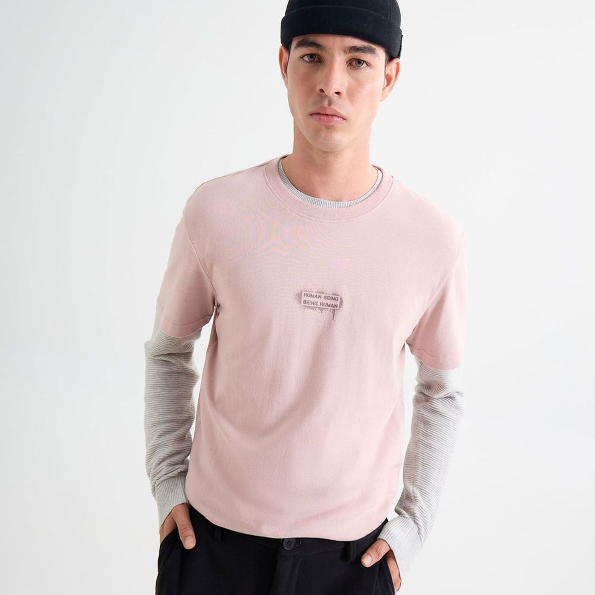 SEVEN SEVEN - Camiseta De Hombre  Color Rosa Marca Seven Seven #45092658