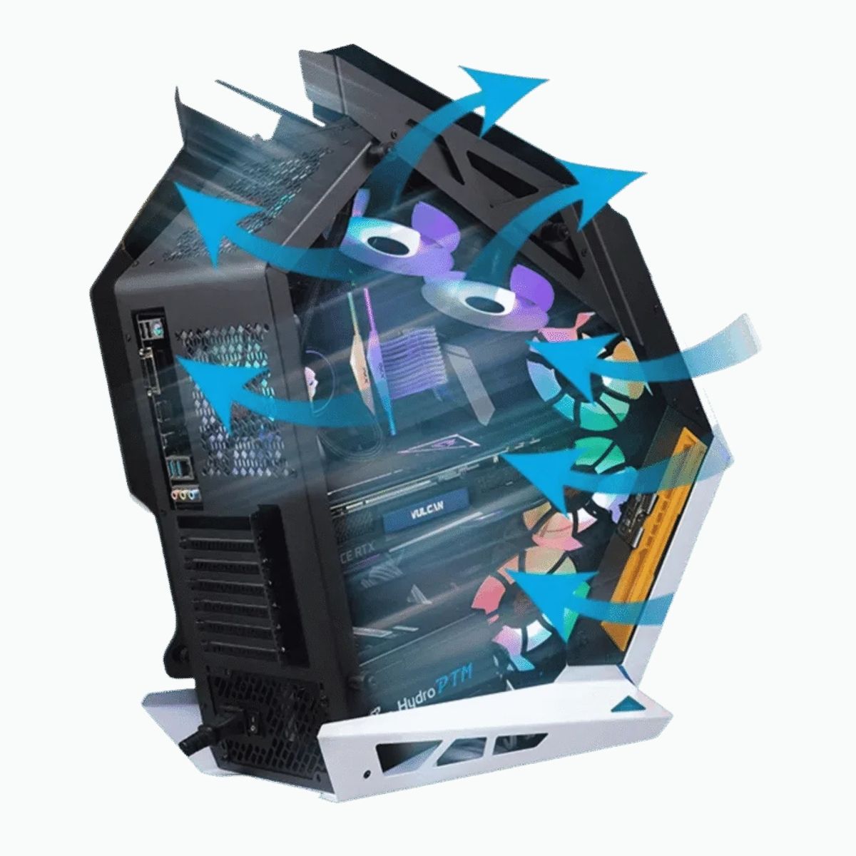 ICEBERG - Chasis Caja Iceberg Mech One  Ventiladores ARGB