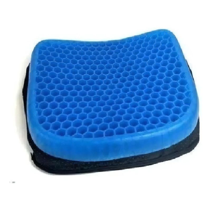 GENERICO - Cojín de asiento de gel de silicona con básculas anticoxis