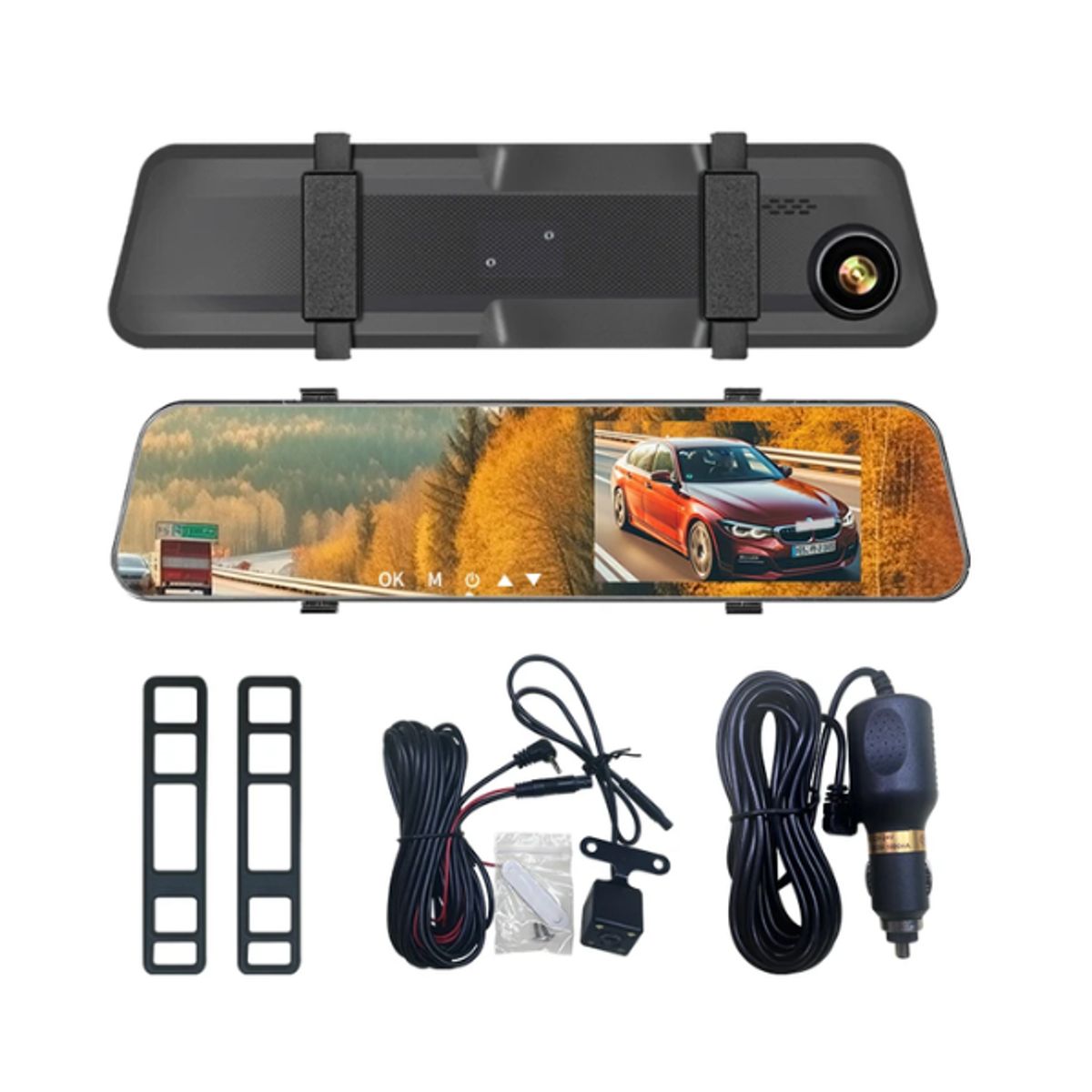 ADQUIERELO YA - Espejo Retrovisor Cámara Pantalla HD 1080 Carro Cámara Dual