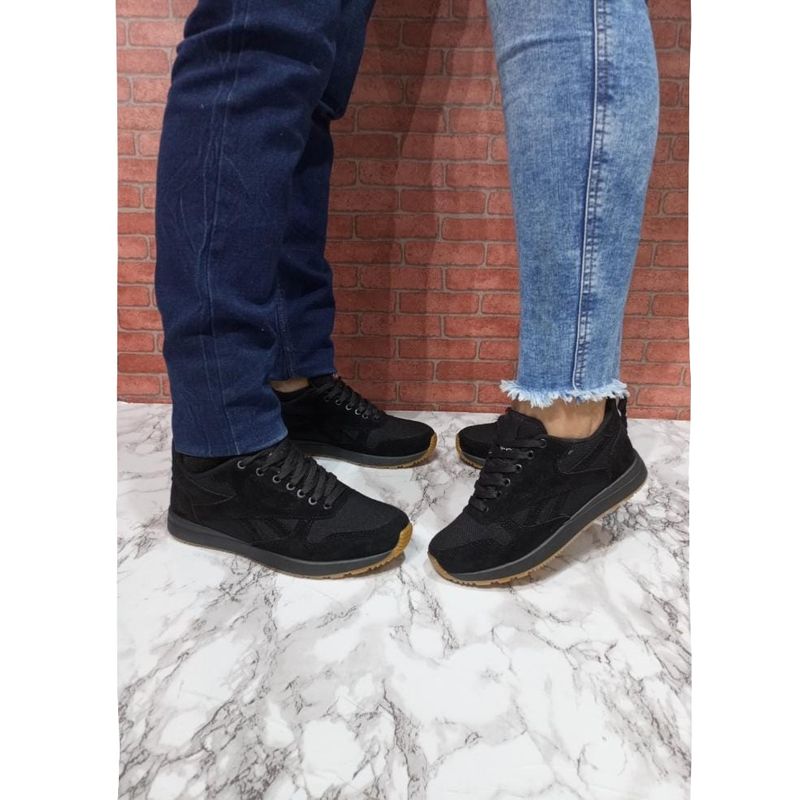 URBAN PLUS - TENIS PARA UNISEX NEGROS