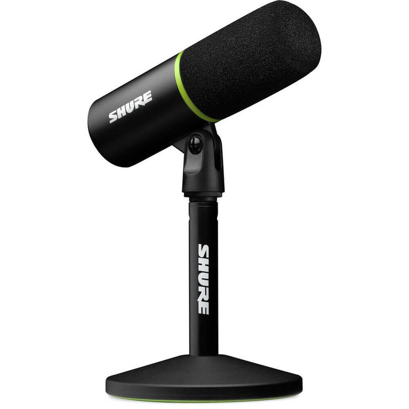 SHURE - Shure Micrófono MV6 para videojuegos dinámico USB podcast