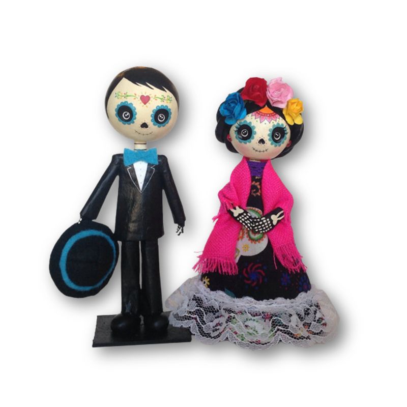GENERICO - figuras tipo fofucha de catrinas  para cotización