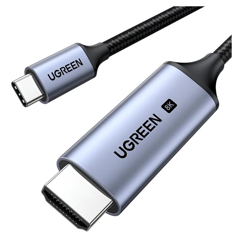 UGREEN - Cable UGREEN USB Tipo C a HDMI 2.1 8K / 60Hz Trenzado 1,5m