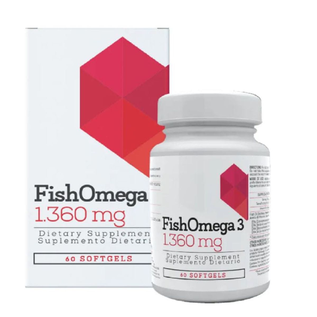 HEALTHY AMERICA - FISH OMEGA 3 1360 MG X 60 CAPSULAS BLANDAS/H.A.